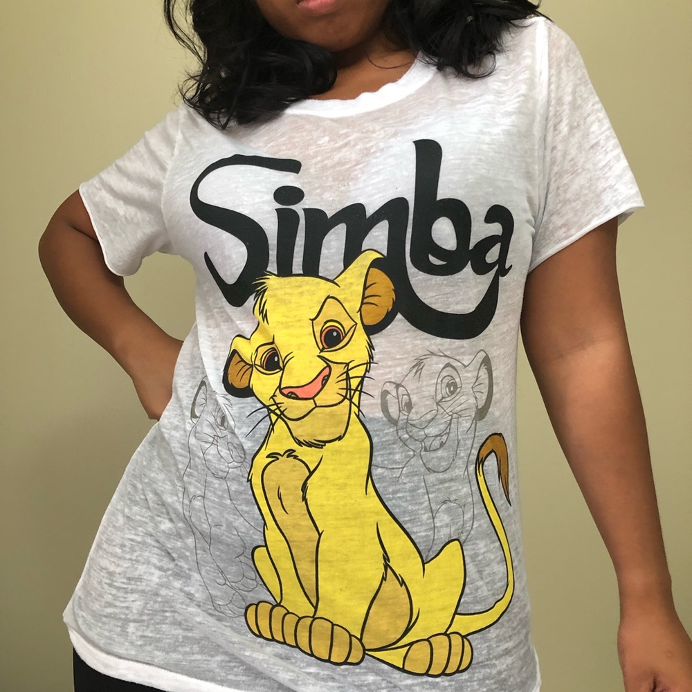 Disney simba t shirt